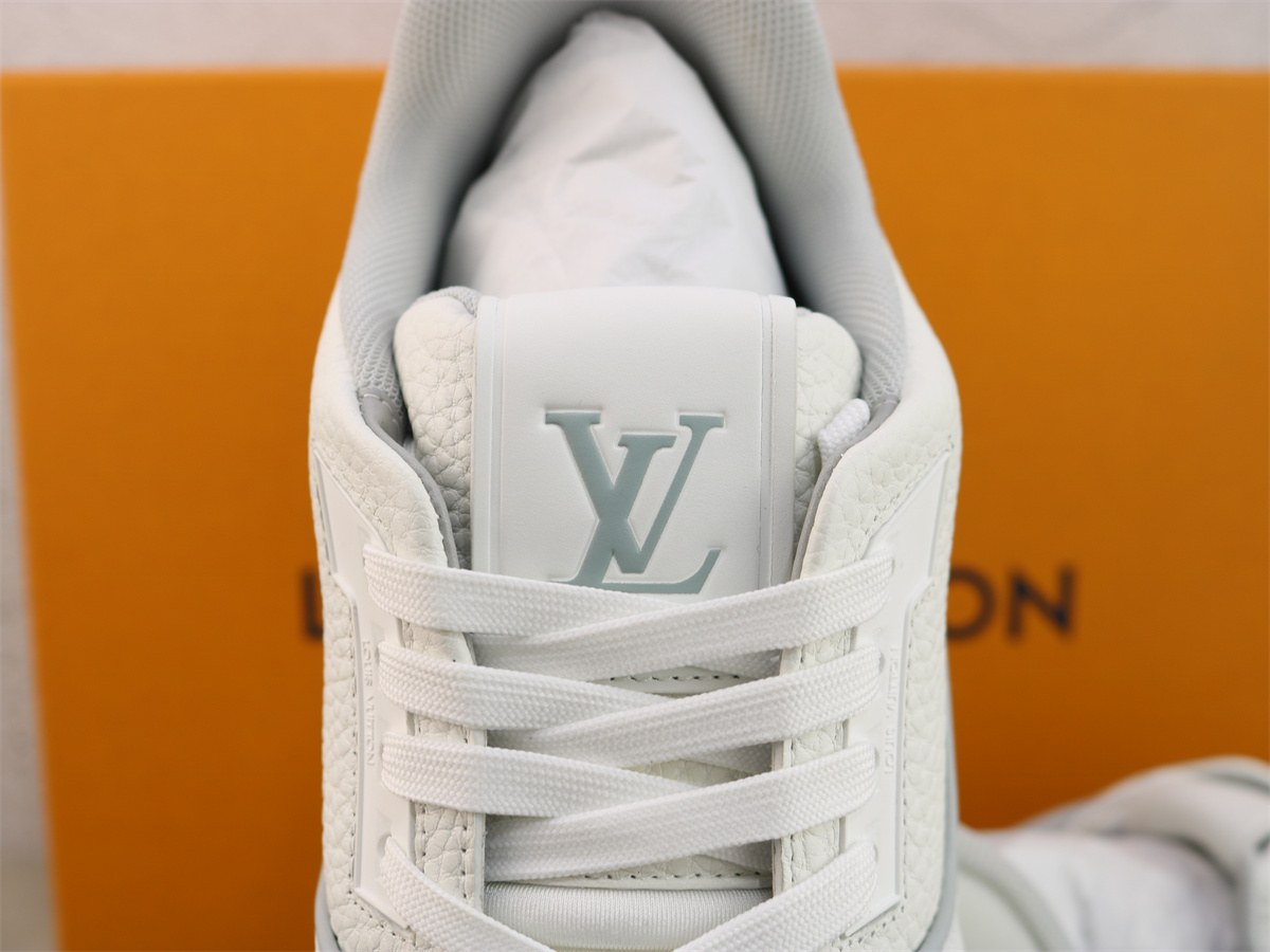 LV Trainer Sneaker White